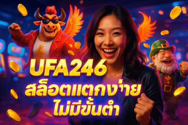 UFA246 สล็อตแตกง่าย ไม่มีขั้นต่ำ