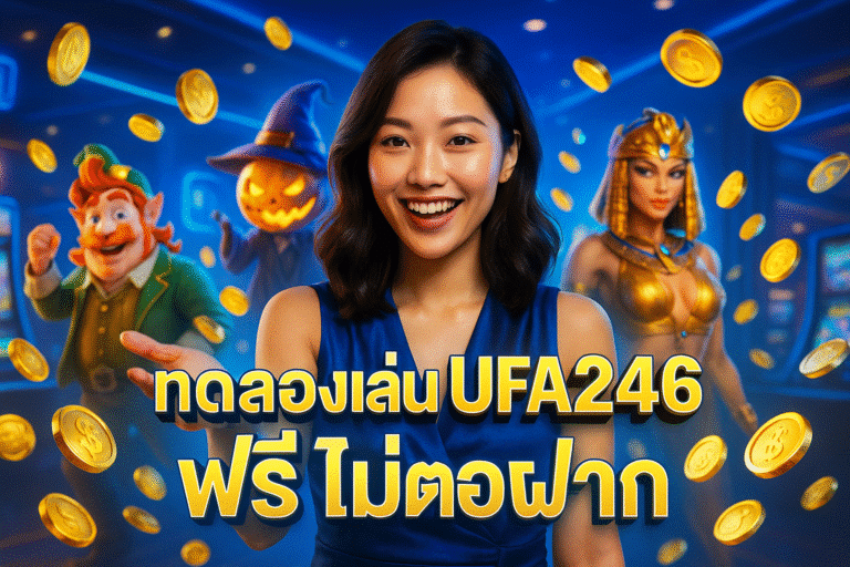 ทดลองเล่น UFA246 ฟรี ไม่ต้องฝาก