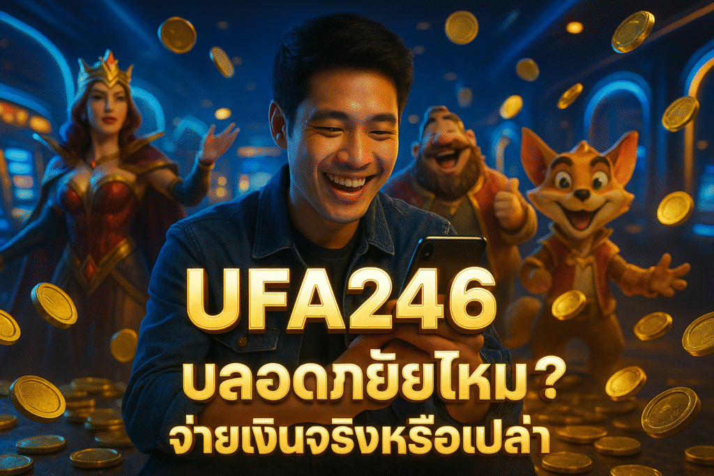 UFA246 ปลอดภัยไหม? จ่ายเงินจริงหรือเปล่า