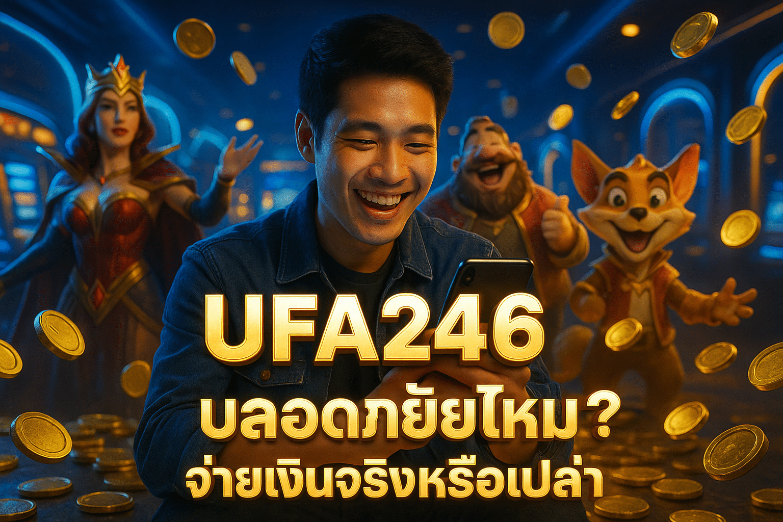 UFA246 ปลอดภัยไหม? จ่ายเงินจริงหรือเปล่า