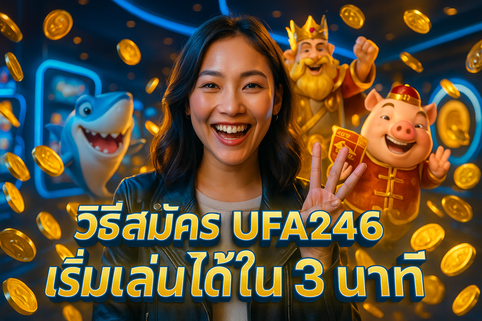 วิธีสมัคร UFA246 เริ่มเล่นได้ใน 3 นาที