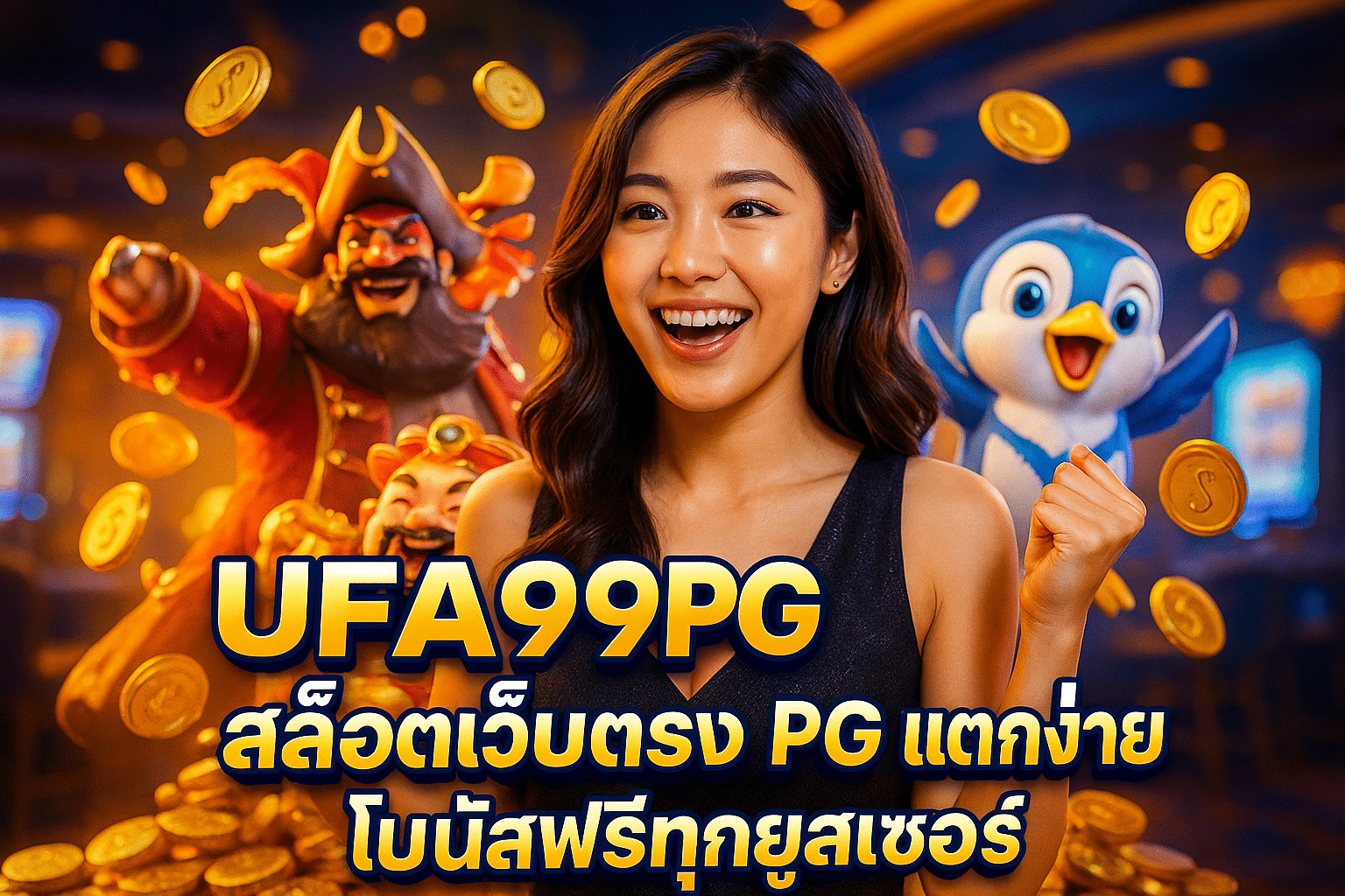 UFA99PG สล็อตเว็บตรง PG แตกง่าย โบนัสฟรีทุกยูสเซอร์